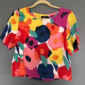 Kate Spade Saturday Floral Top